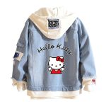 Veste De Hello Kitty Bleu