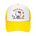 Casquette Jaune de camionneur Hello Kitty Un classique moderne