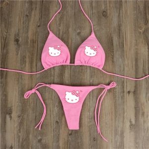 Maillot bain Rose Hello Kitty 