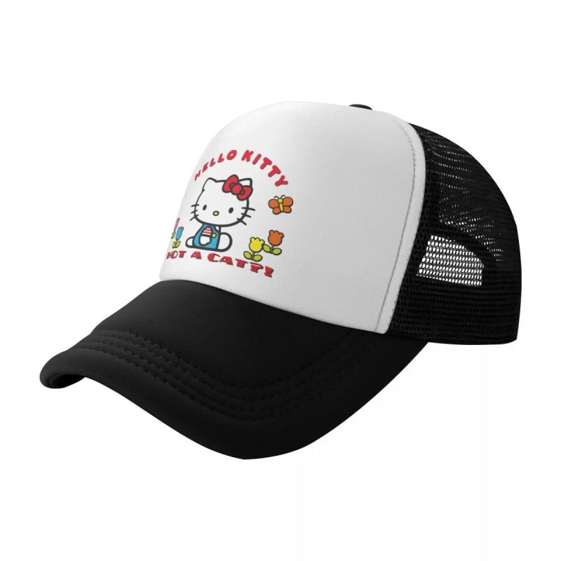 Casquette Noir de camionneur Hello Kitty Un classique moderne