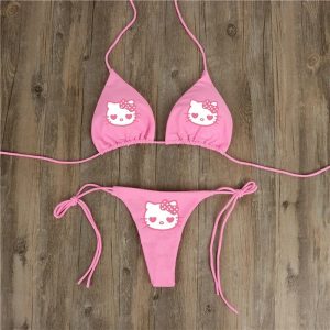 Maillot bain De Hello Kitty Rose