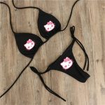 Maillot bain Noir Hello Kitty 