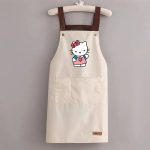 Tablier Beige Hello Kitty