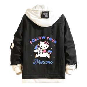 Veste Noir Hello Kitty Dreams