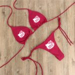 Maillot bain Hello Kitty Rouge