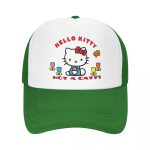 Casquette Vert de camionneur Hello Kitty Un classique moderne