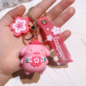 Porte Clés Mignon Kawaii Purin