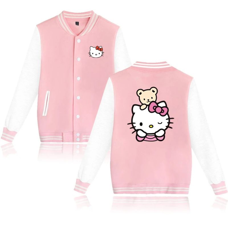 Veste Rose Papillon Hello Kitty