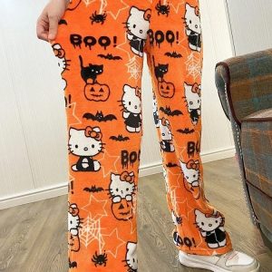 Pantalon de pyjama Hello Kitty Halloween