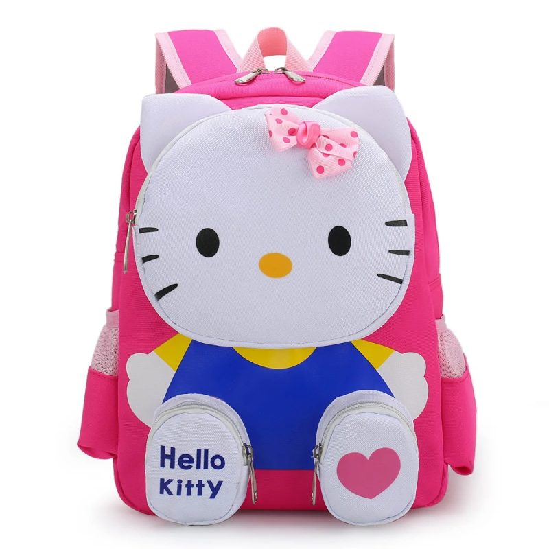 cartable étudiant Kawaii Hello Kitty Rose