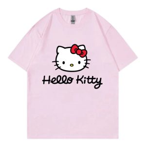 T-shirt Hello Kitty Mon petit bout de kawaii Rose