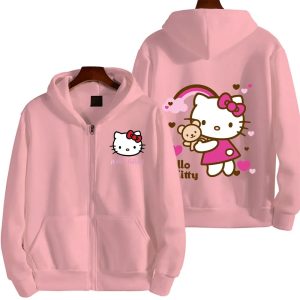 Veste Hello Kitty Cuite Rose