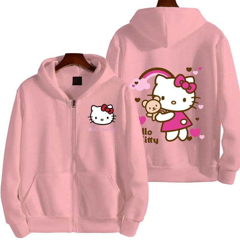 Veste Hello Kitty Cuite Rose