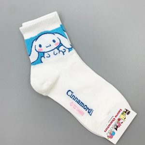 Chaussettes cinnamoroll Blanc