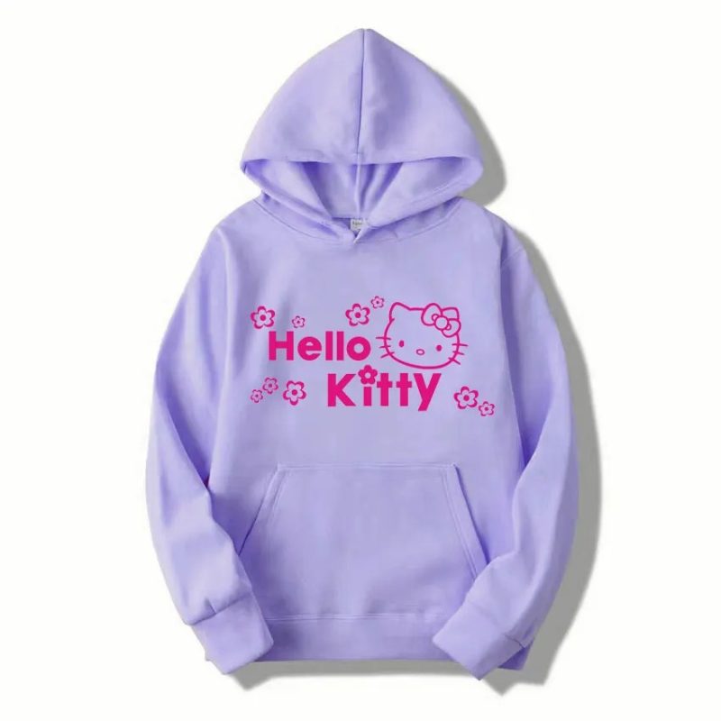 Capuche Mauve Clair Hello Kitty Mignonnerie assurée