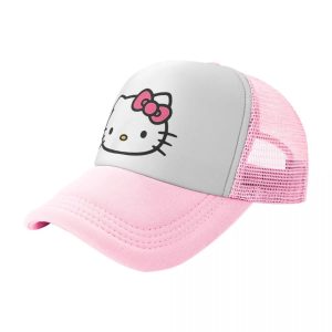 Casquette Rose de camionneur Hello Kitty