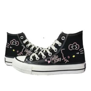 Chaussures unisexes Hello Kitty pour un look rock