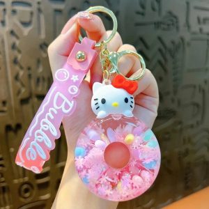 Porte Clés Hello Kitty Design Aquatic