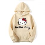 capuche Hello Kitty Crème