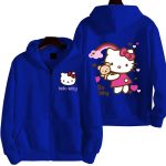 Veste Hello Kitty Cuite Bleu