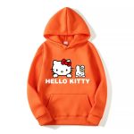 capuche Orange Jaune Hello Kitty