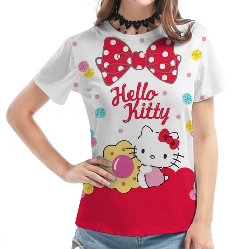 T-shirt Hello Kitty chef cuisinière