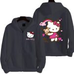 Veste Hello Kitty Gris Fonce