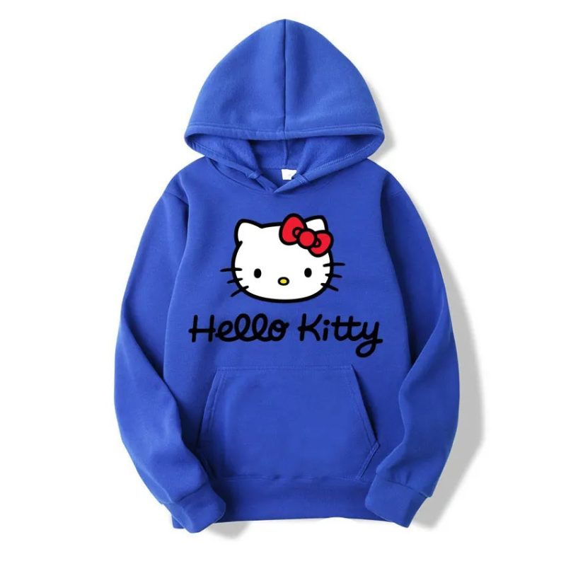 capuche Hello Kitty Blue