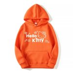 Capuche Orange Hello Kitty Mignonnerie assurée