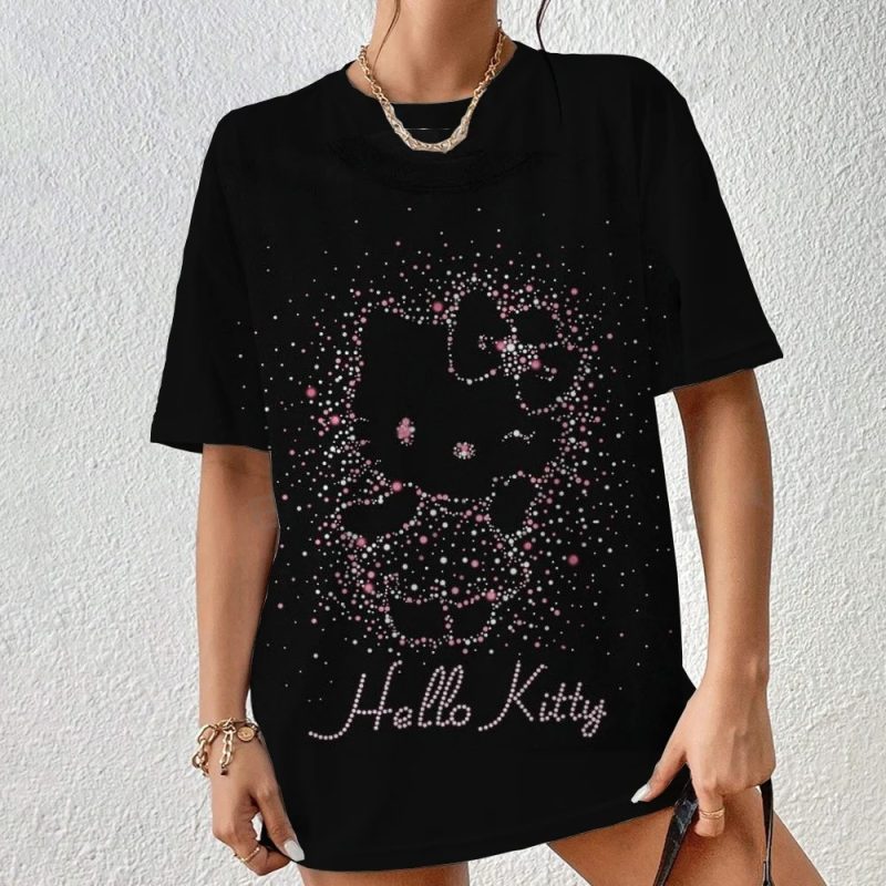 T-shirt Hello Kitty Toujours souriante toujours stylée