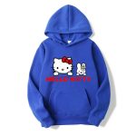 capuche Blue Jaune Hello Kitty