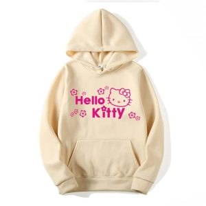 Capuche Créme Hello Kitty Mignonnerie assurée