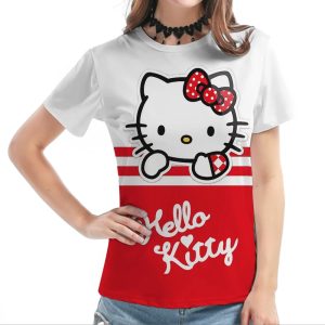 T-shirt Hello Kitty La vie est bell profite-en