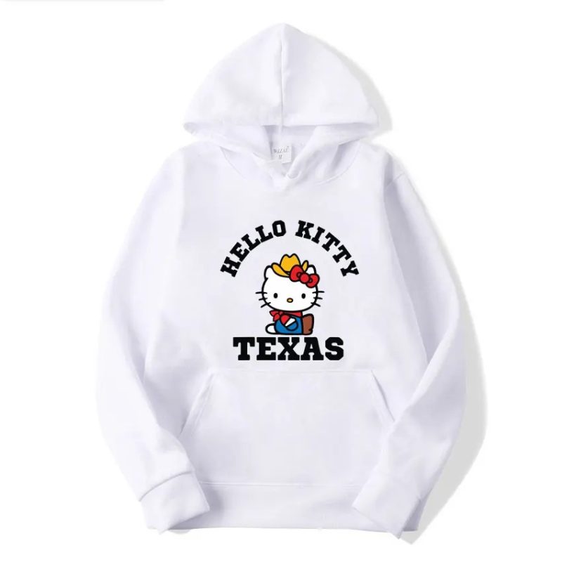 Capuche Blanc Hello Kitty a Texas