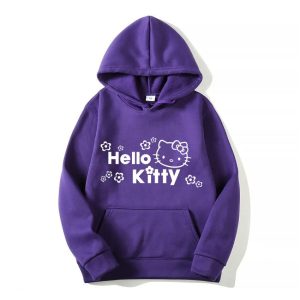 Capuche Mauve Hello Kitty Mignonnerie assurée