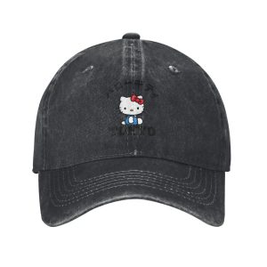 Casquette Noir Vintage Hello Kitty Tokyo