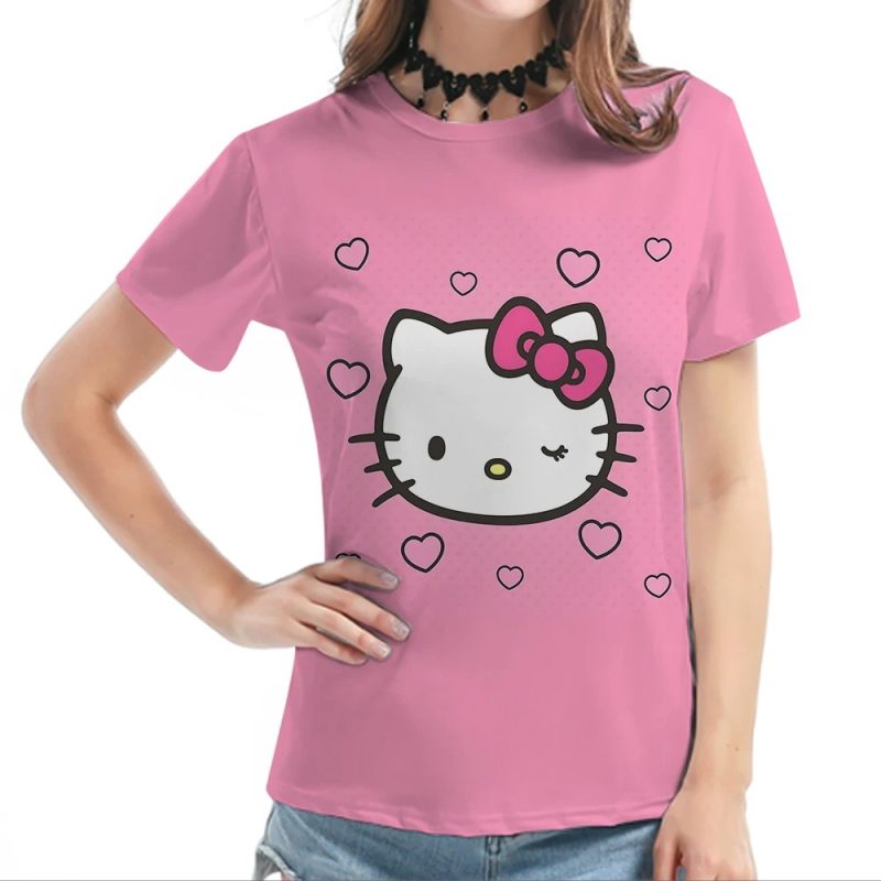 T-shirt Hello Kitty Aime ta vie aime les autres