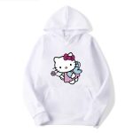 Capuche Blanc Hello Kitty Féé