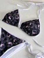 Maillot De bain De Hello Kitty Noir