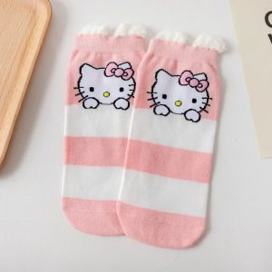 Chaussettes Hello Kitty Pour des journées bien au chaud