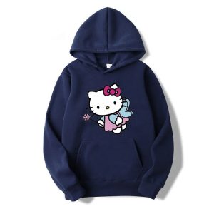 Capuche Blue Marine Hello Kitty Féé