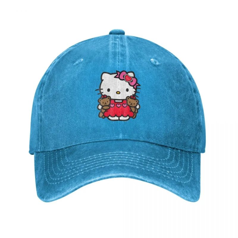 Casquette Blue Vintage Hello Kitty