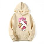 Capuche Créme Hello Kitty Restez au chaud et à la mode