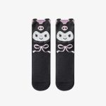 Chaussettes longues en coton Kuromi