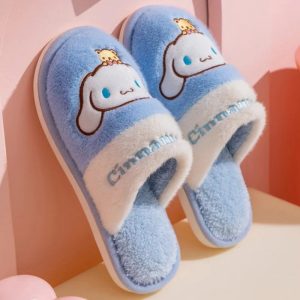 Pantoufles Cinnamoroll de maison en coton pour femmes