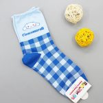 Chaussettes en coton de cinnamon roll Blue