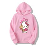 Capuche Rose Hello Kitty Restez au chaud et à la mode