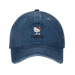 Casquette Blue Marine Vintage Hello Kitty Tokyo