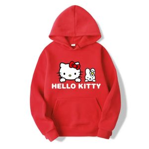 capuche Rouge Hello Kitty