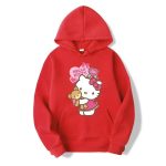 Capuche Rouge Hello Kitty Restez au chaud et à la mode